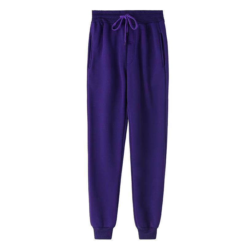 Men's Solid Color Sweatpants Joggers Autumn Winter Casual Loose Slacks Sports Streetwear Gym Sportswear
