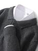 Men's 100% Pure Wool Polo Neck Sweater - Business Casual Autumn/Winter Knitwear