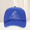 Classic Retro Dog Mom Printed Baseball Cap Outdoor Casual Sports Sun Hat Adjustable Soft Top Duckbill Cap