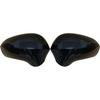 Pair Replacement Rearview Side Mirror Covers Cap For Seat Leon MK2 1P Ibiza MK4 6J Exeo 3R 2008-2017 Car Accessories Black/White