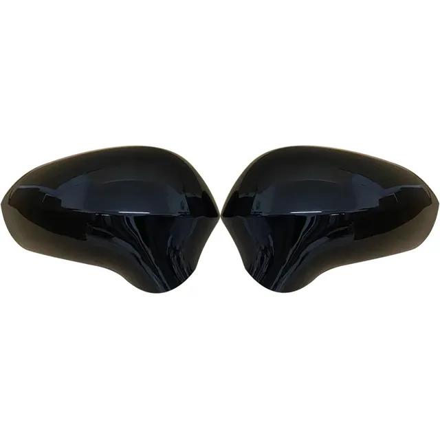 Pair Replacement Rearview Side Mirror Covers Cap For Seat Leon MK2 1P Ibiza MK4 6J Exeo 3R 2008-2017 Car Accessories Black/White