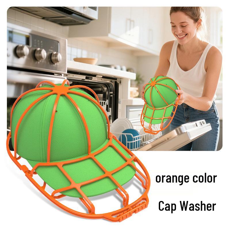 Anti-Deformation Baseball Cap Washer - Hat Bag & Rack for Machine Wash and Care