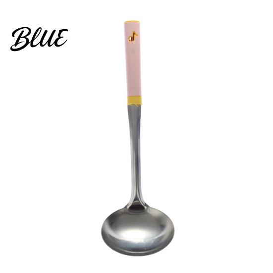 Durable Slotted Colander Spoon Stainless Steel Kitchen Utensil Spatula Ladle Turner Rice Spoon Cooking Tools for Home Heat-Resistant Soup