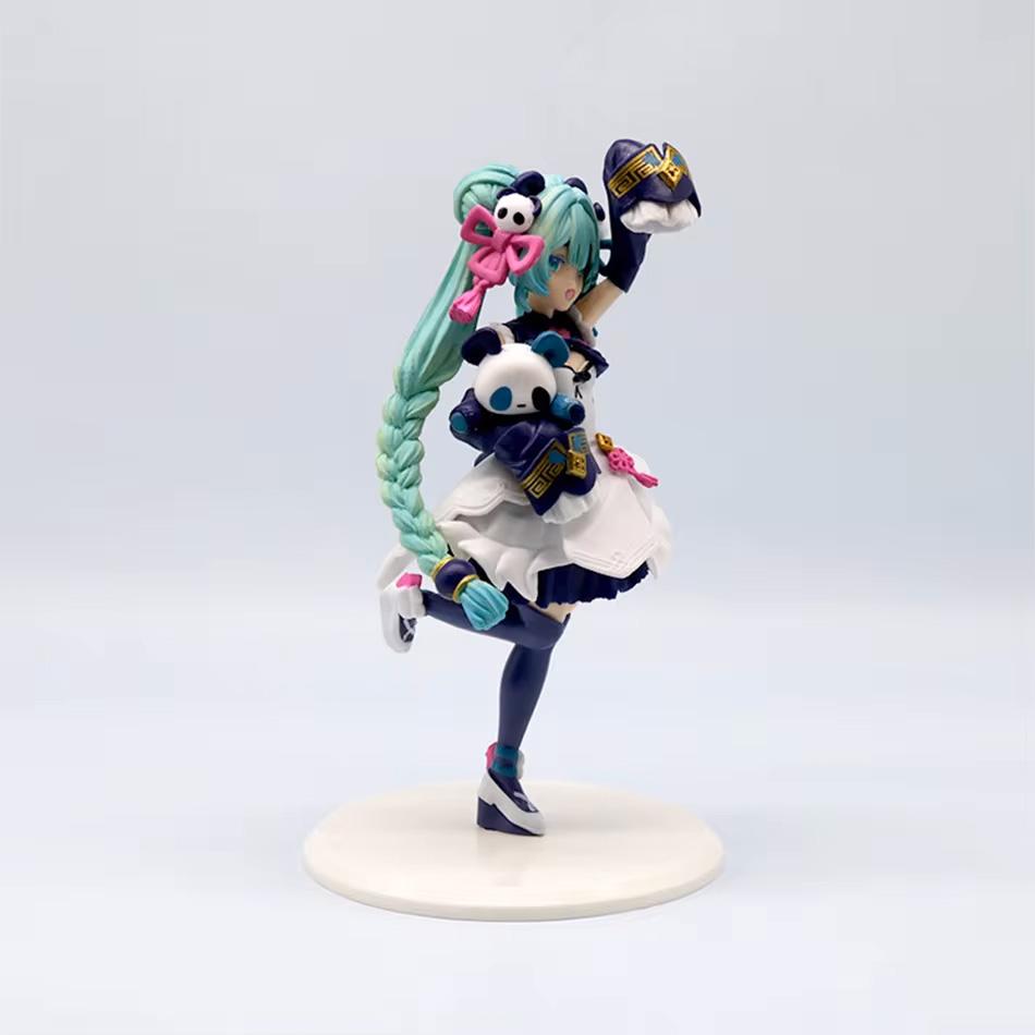Hatsune Miku Figure National Style Fashion Panda MODERNCHINA Model Toys Gifts Collection Action Figure PVC