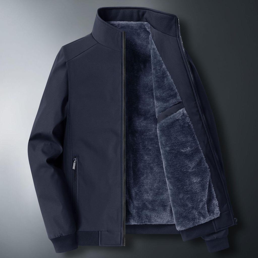 Men's Winter Jacket 2022: Warm Cotton Coat for Middle-aged and Elderly