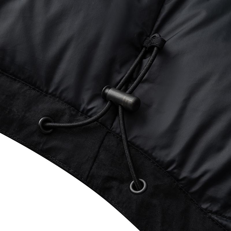 Anta Seria Kyrie Wodoodporna Ciepła Kurtka Puchowa Unisex Kurtki Czarna 172611903-2