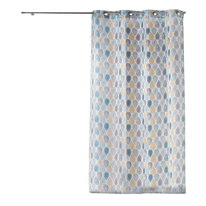 Voilage a oeillets 140 x 240 cm Palpito blanc