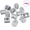 Hex Nuts Set 4500 Pcs Silver M6 X 12 Mm Metal