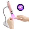 New AI Smart Sensor Compact Portable Handheld UV Curing Straight Gel Nail Lamp - Smart Sensor 1 Pcs Pink