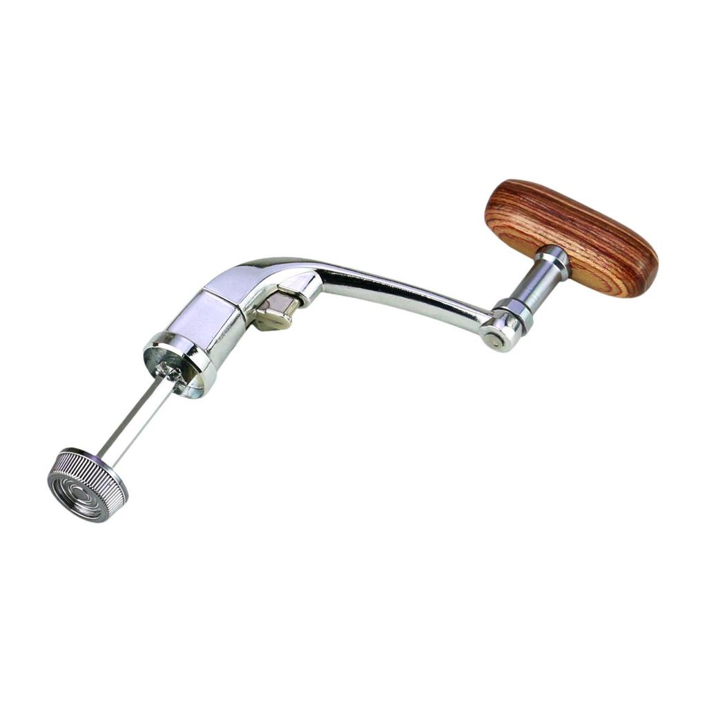 Fishing Reel Handle Single Metal Swing Arm Accessories Replacement Lightweight