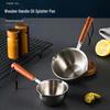 Mr. Jian 304 Stainless Steel Milk & Sauce Pot with Wooden Handle