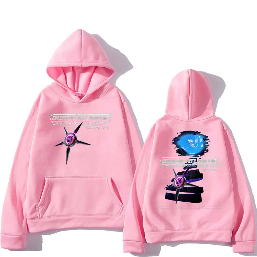 Fashion Men Women Hoodies Chase Atlantic Lost in South America Tour Pullovers Harajuku Aesthetic Unisex Winter Fleece Sweatshirt