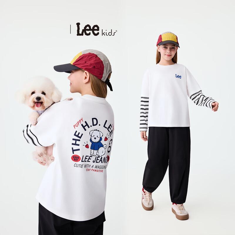 

LeeKids Light Shield 3A Охлаждающая Антибактериальная Футболка с Длинным Рукавом Color-block 130