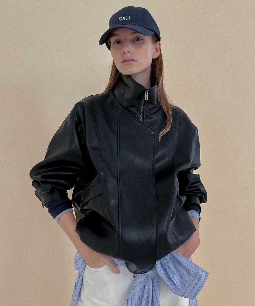 Studio Salt Classic Leather Blouson_Black