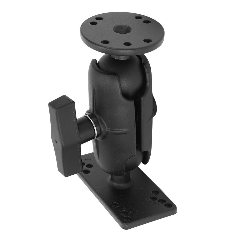 Echolothalterung 9,5 cm Marine-Aluminiumlegierung Echolothalter mit 1,5-Zoll-Gummikugelkopf für Garmin