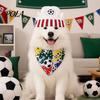 Pet Football Hat, Lightweight Breathable Dog Baseball Cap, Adjustable Strap Cap with Ear Holes for Dogs Cats, Outdoor Sun Protection Cap