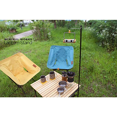 MINIMAL WORKS Mokka-Rollen-Tischlaternenständer Schwarz MGFU-MR010-TA0BK