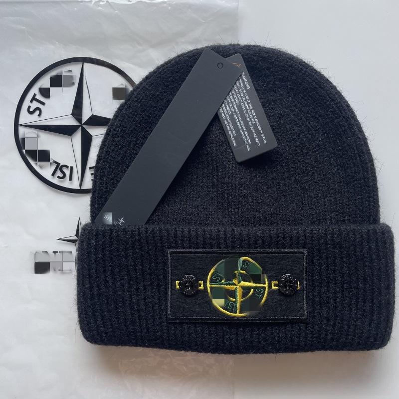 Hat Winter Knitted Outdoor Windproof Cold Proof Fashion Solid Color Hat Warm