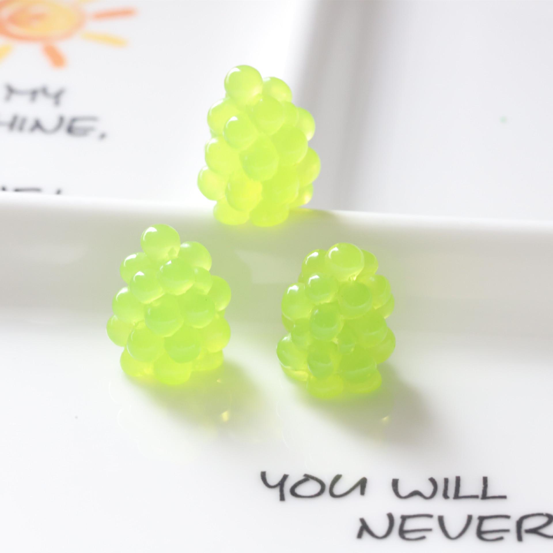 

Светящиеся 3D Фрукты Смола DIY Украшения и Аксессуары Для Волос 1.5cm x 2.0cm