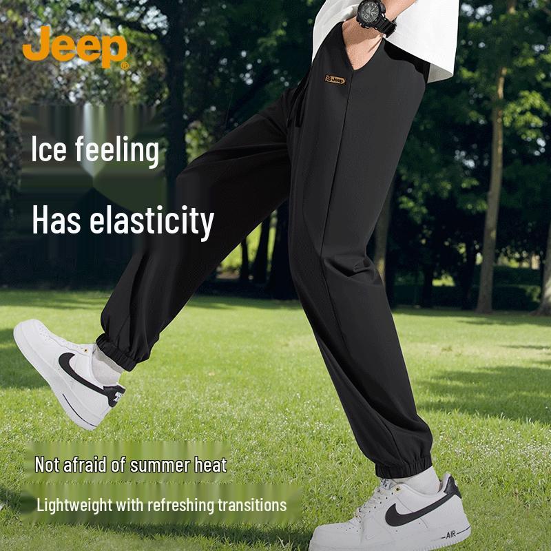 

JEEP Men s Ice Silk Quick-Dry Outdoor Tapered Pants XL