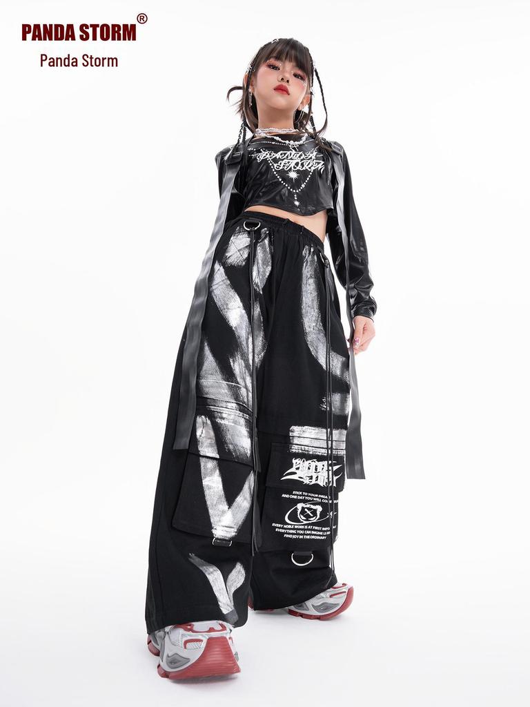 Completo da Danza Iridescente a Maniche Lunghe per Bambina