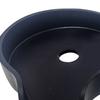 High Pressure Cup Washers Stainless Steel Automatic Sink Cup Rinser for Home Kitchen Black