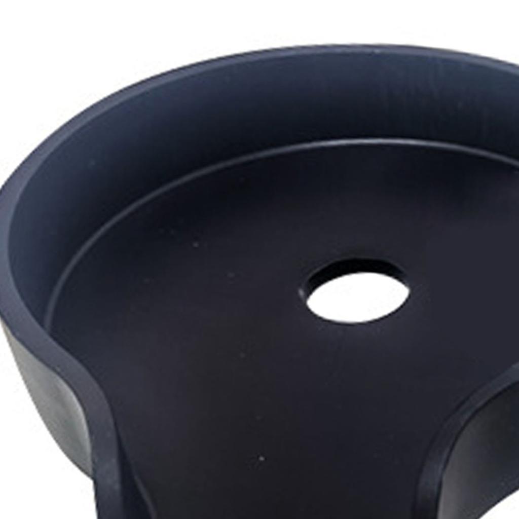 High Pressure Cup Washers Stainless Steel Automatic Sink Cup Rinser for Home Kitchen Black