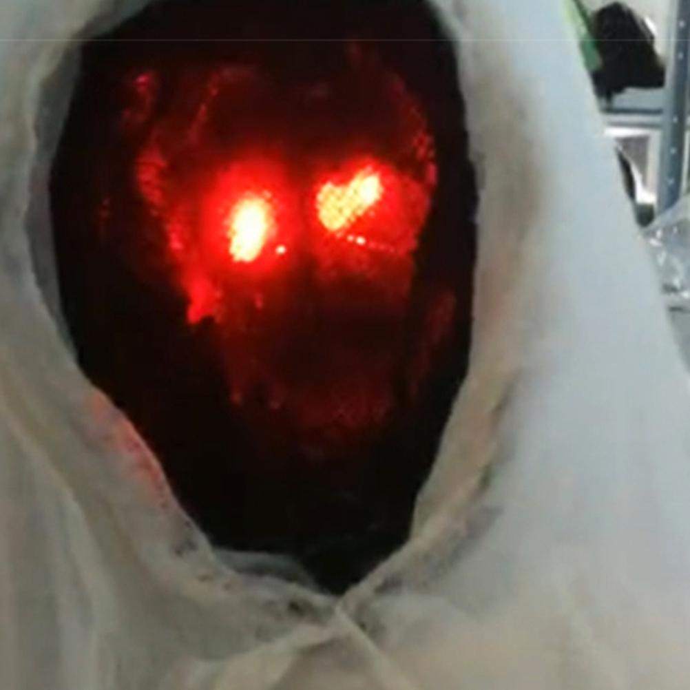 1pc Hanging Ghost Electric Scary Shaking Props Without Battery for Haunted House