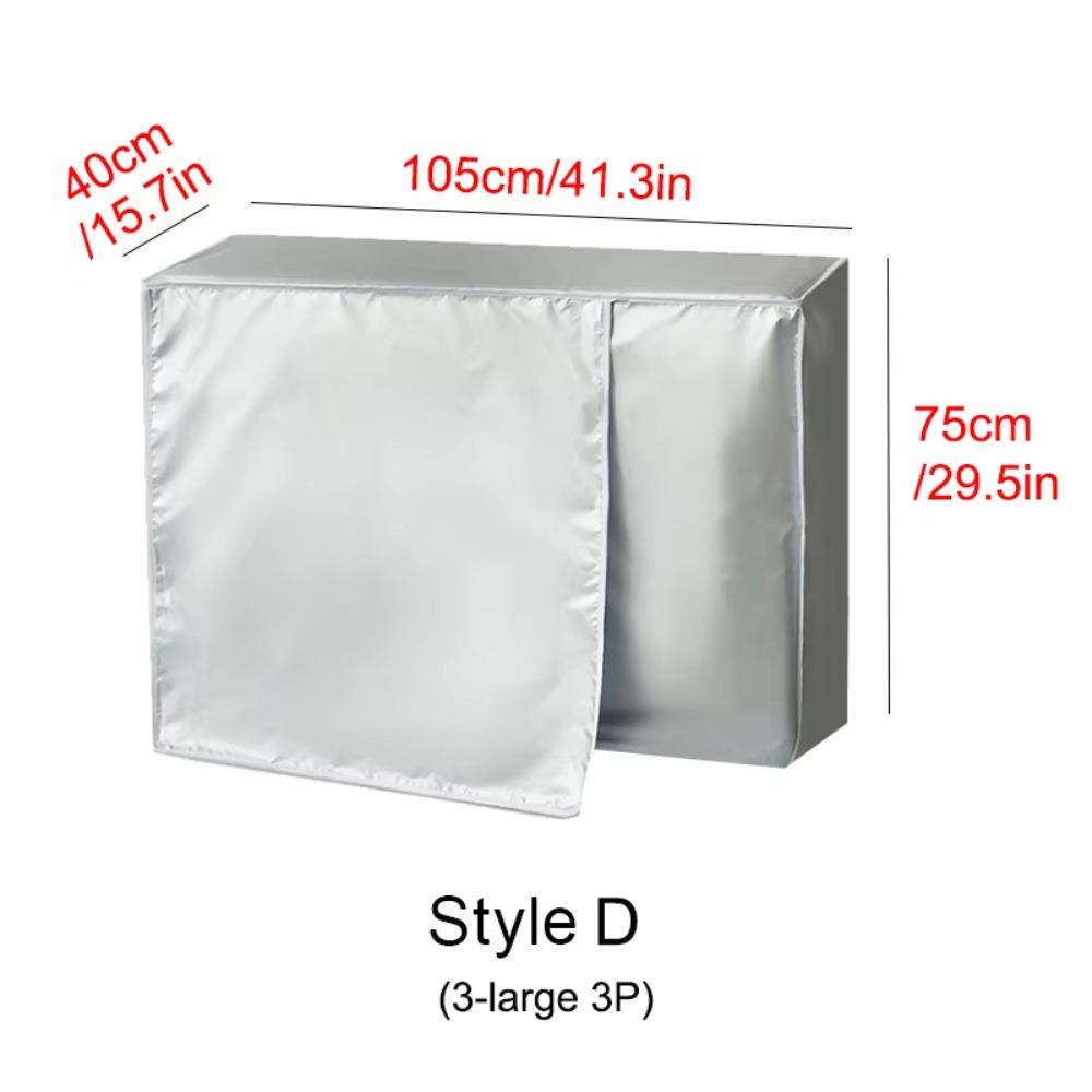 Dust Cover Air Conditioner Cover Waterproof Sun Rainproof Cover Cleaning Cover All Four Seasons