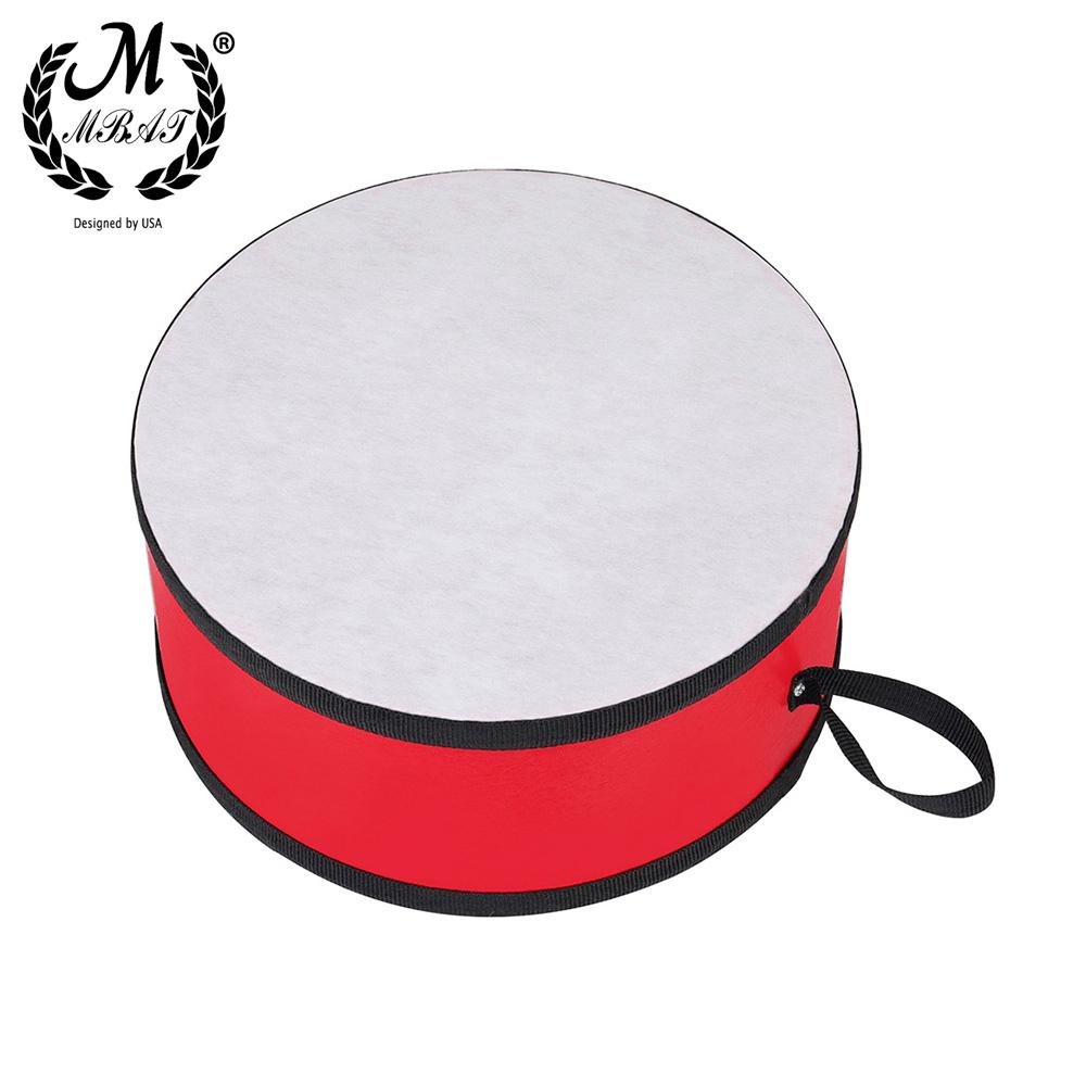 M MBAT Indian Style Double-sided Percussion Instrument Hand Drum Portable Kids Musical Gift Child Educational Toy Tambourine
