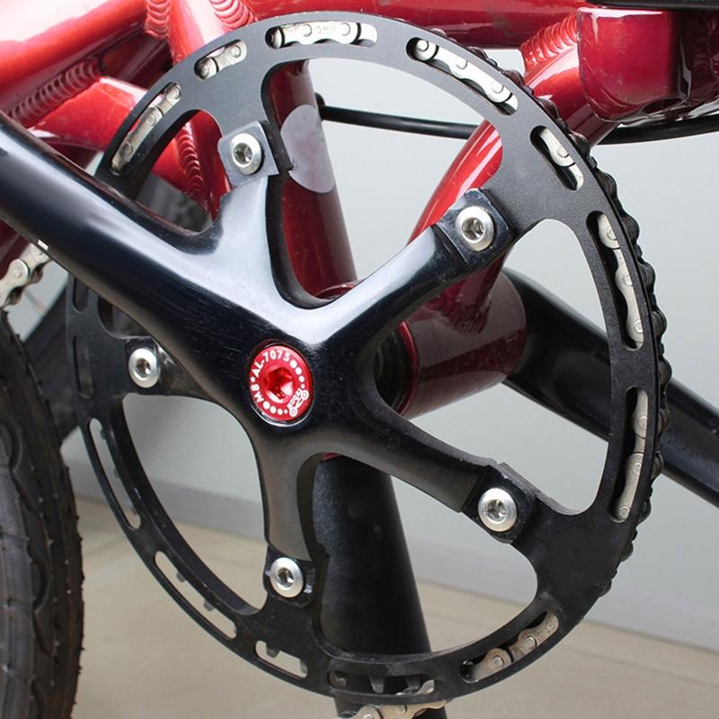 1PC Bike Square Taper Bottom Bracket Screw Aluminum Alloy Crankset Bolts Cycling Watertight Sealed Crank Nut Crank Screw