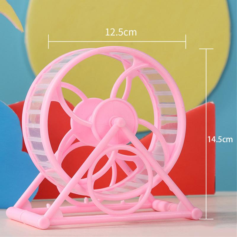 Hamster Silent Running Wheel Anti-jamming Foot Runner Hamster Golden Bear Running Wheel Toy Runner Stand Small Hamster Supplies