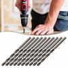 10Pcs 1-3.5mm M35 Round Shank HSS Cobalt-Drill Spiral Drill Bit Parts Kit