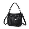Retro Crossbody Single-shoulder Bag Large Capacity Simple and Fashionable Hand-held Bucket Bag