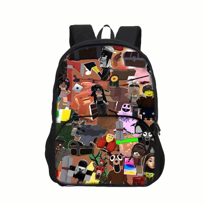 99 Nights In the Forest Children's Game-themed Backpack with Pockets 7330