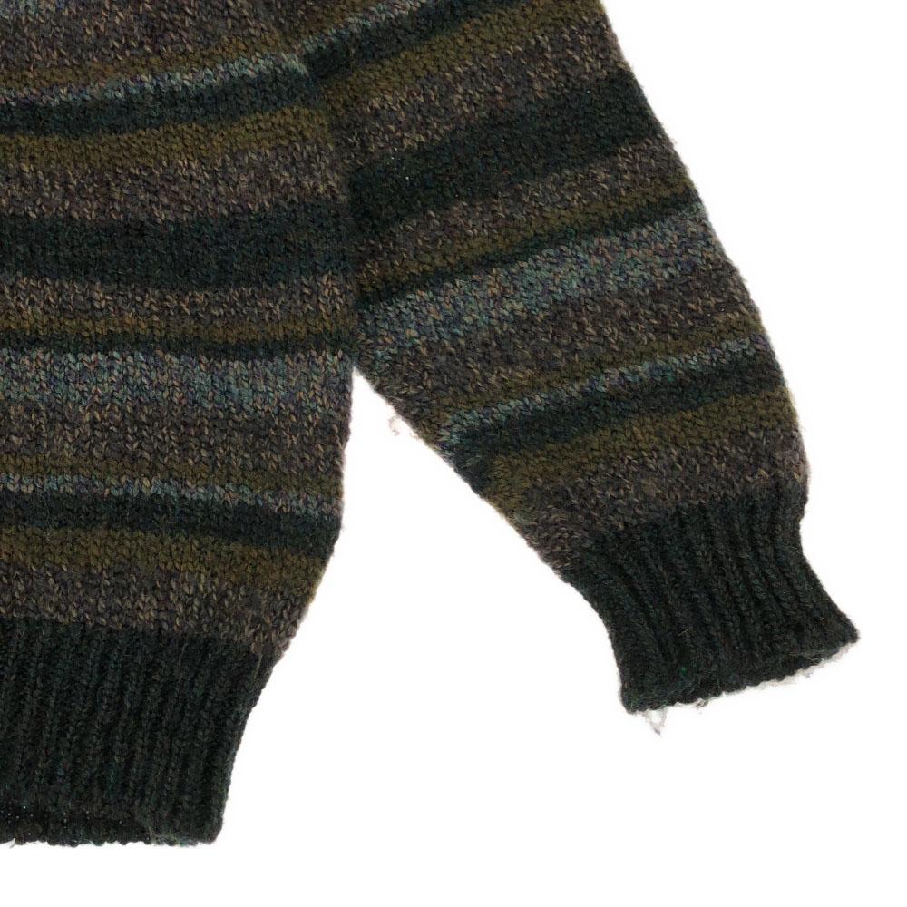 Bonner of Ireland 80s 90s Wool Old Border Long Sleeve Crew Neck Knit Men's Used