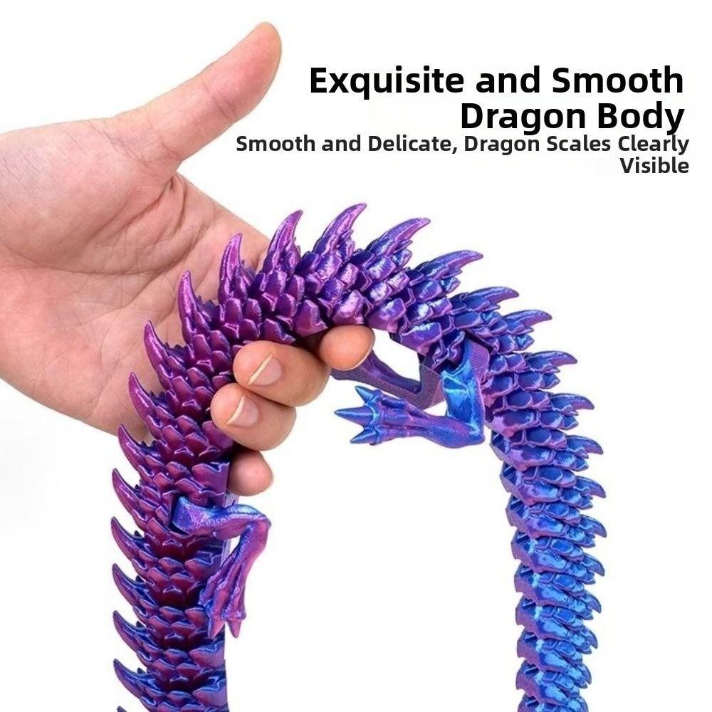 Full Body Joints Rotatable Articulated Dragon Chinese Dragon Ornaments  Home Ornaments