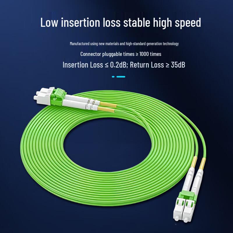 Baisende OM5 10 Gigabit Multimode LC-LC Fiber Optic Patch Cable