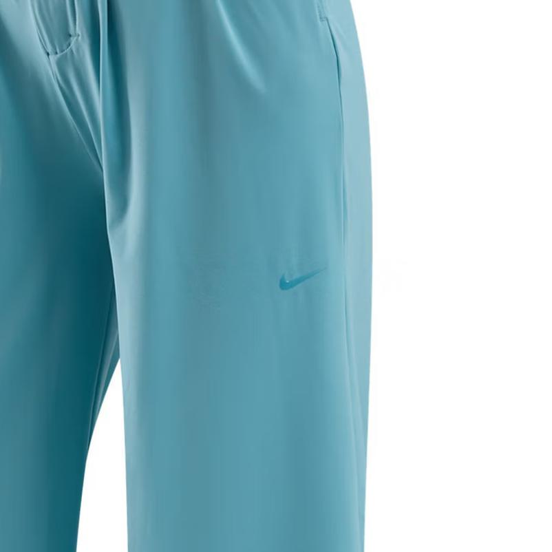 Nike Simple Breathable Versatile Straight Leg Casual Pants Women Bottoms Sky-Blue FQ2167-464
