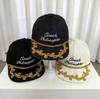 Korean Street Style Embroidered Baseball Cap With Adjustable Fit For Summer Casual Wear
