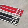 Hot 2pcs Metal Logo R Emblem Car Fender Side Badge For Volkswagen VW Passat Polo Golf 4 5 6 7 Jetta Tiguan Touran MK5 MK7 R Stic XU8