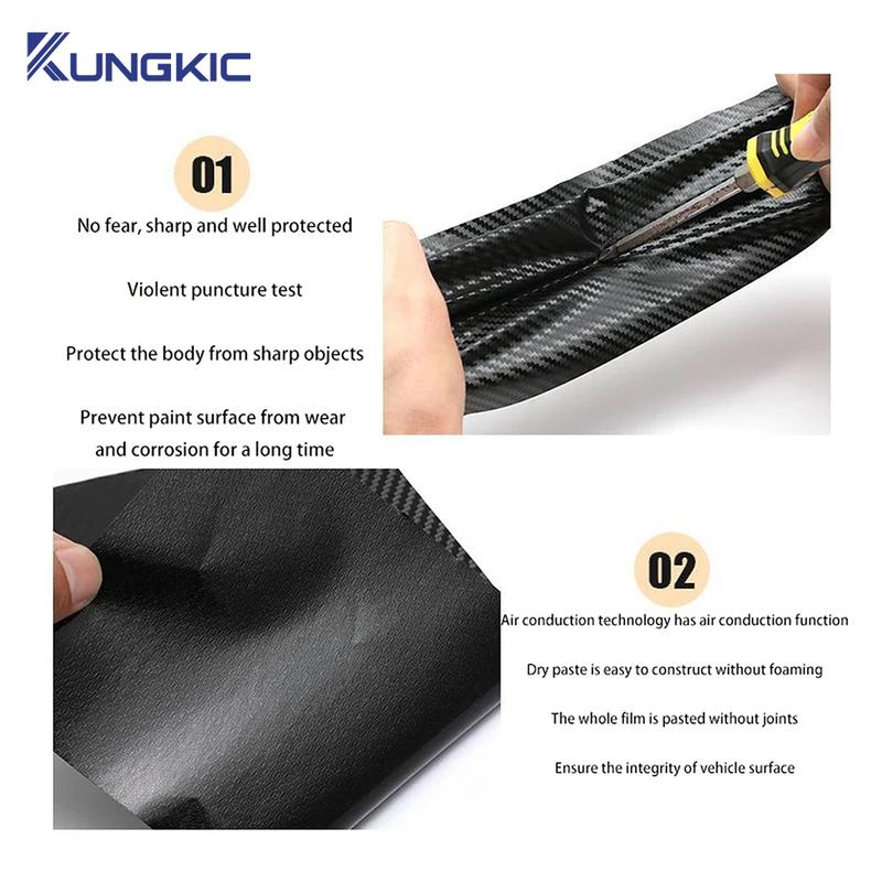 Naklejka na wnętrze samochodu Folia ochronna na skrzynię biegów do Mercedes Klasy E W213 2016- Naklejka na panel biegów samochodowych Tekstura włókna węglowego