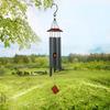 Factory Price Wind Chimes 26 Inches Deep Resonant 5 Tube Aluminum Wind Bell Chime Hanging Home Decoration