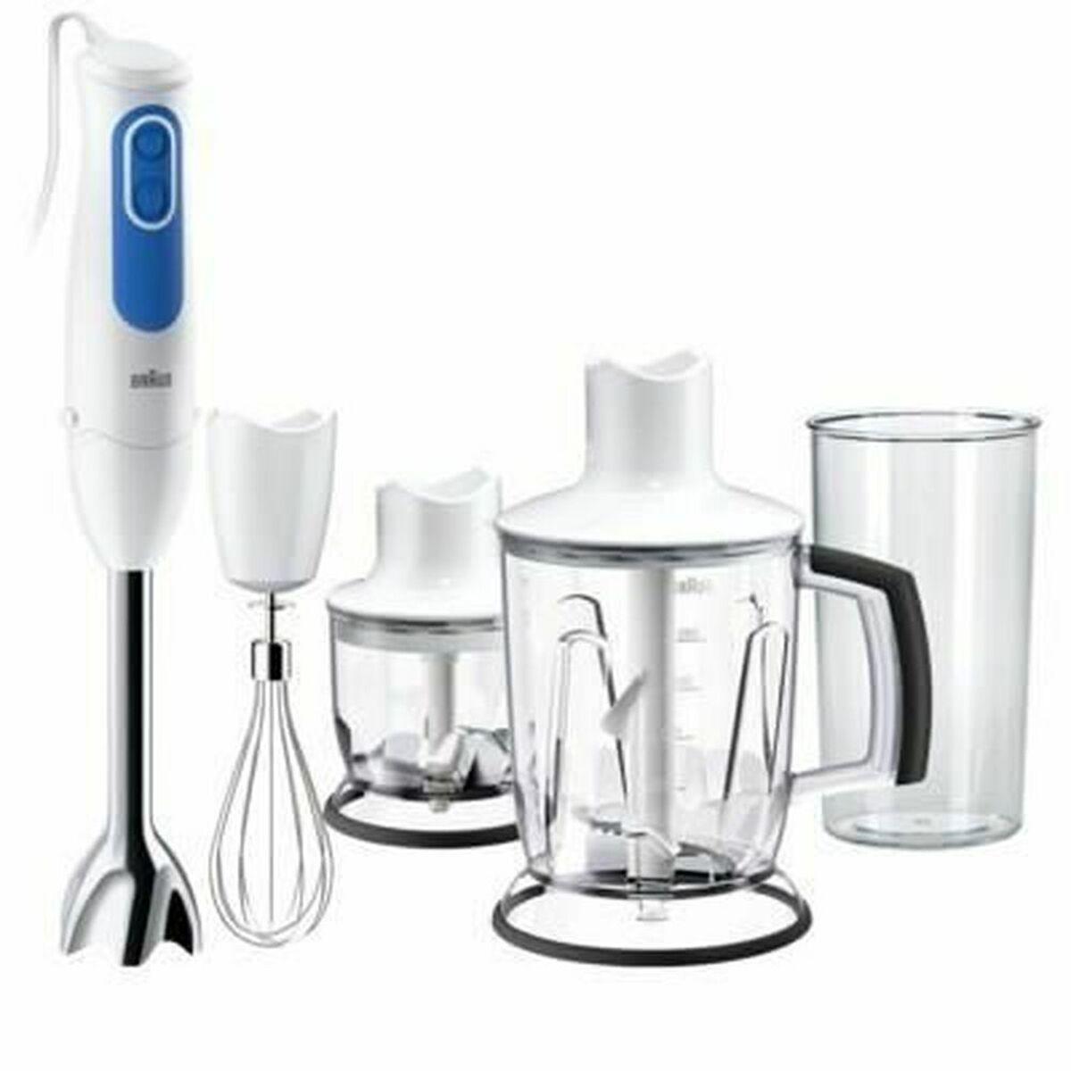 

Ручной блендер Braun MQ3045WH 700 Вт Белый Белый/Синий Синий/Белый 700 Вт TU прозрачный