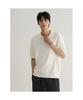 8SECONDS Formal Half-Zip Collared Neck Short Sleeve Knit Ivory