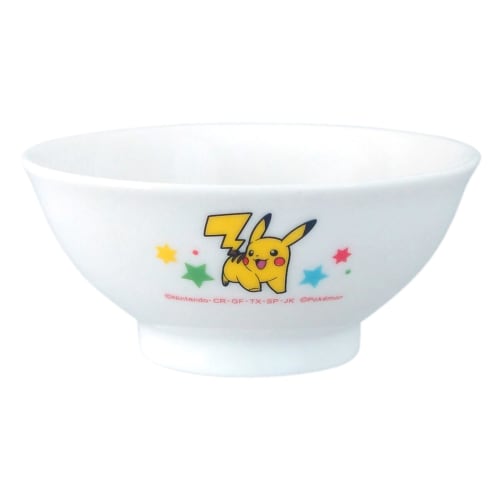 Kanesho Toki Ceramic "Pok?mon" Rice Bowl, Children's Dishwasher and Microwave Safe, 10.5cm, Made In Japan, 144140