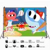 S-Super S-Simple Songs Cartoon Photographic Background, Children's Parties Background, Photo Session Sign
