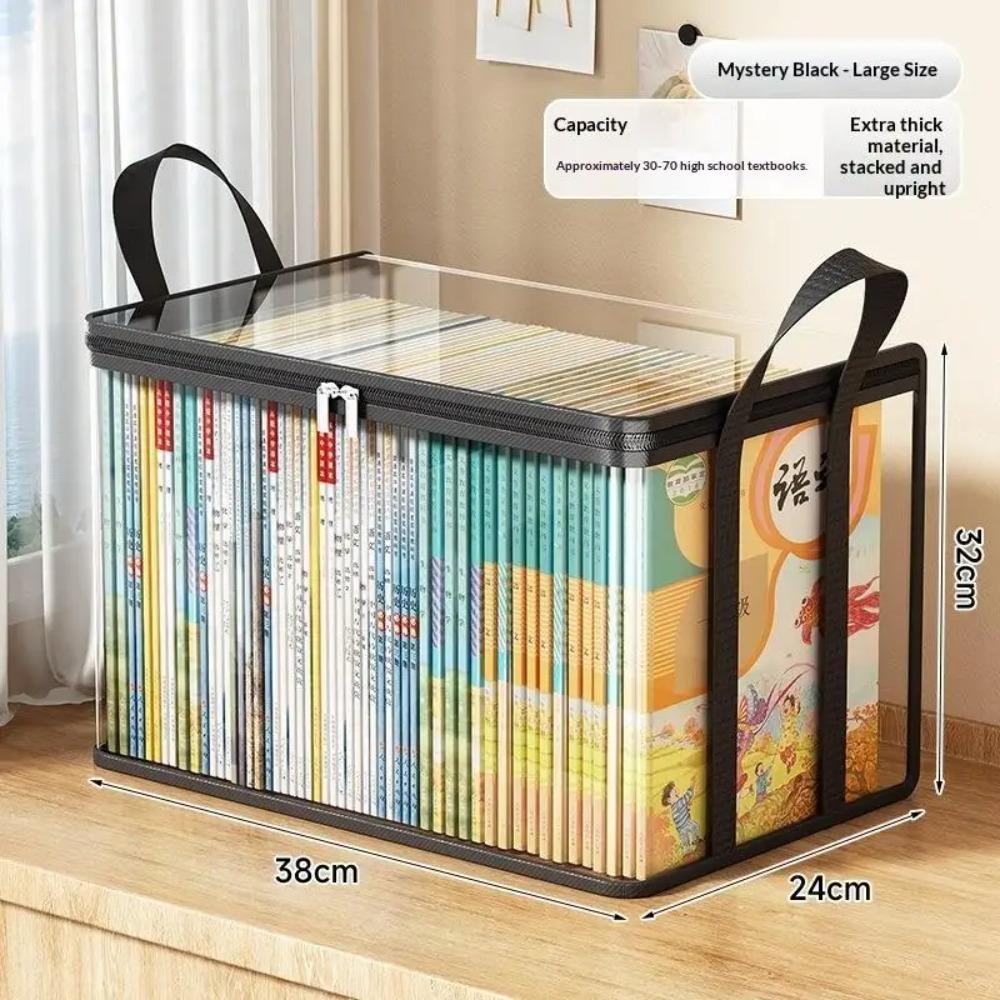 2 Stück Große Transparente PVC-Aufbewahrungsbeutel, Robuste Dicke Kunststoff-Aufbewahrungsboxen für Kleidung Decken Spielzeug, Faltbare Aufbewahrungsbehälter für Umzug und Kleiderschrank