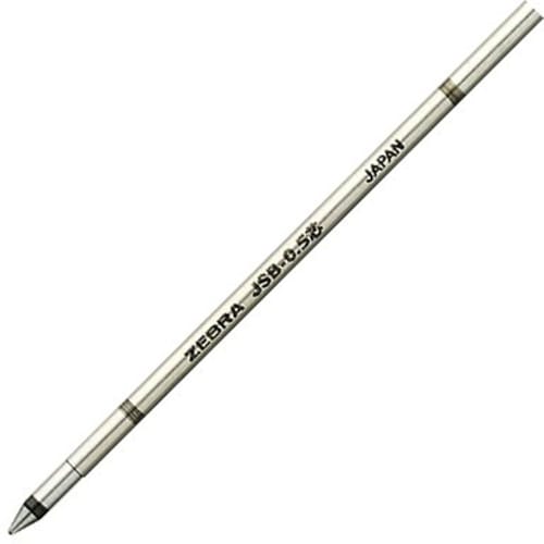 Zebra Gel Ballpoint Pen Refill Charbo JSB-0.5 Lead Black 10 Pieces BRJSB5BK