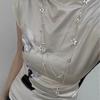 New Alloy Pentagram Star Pendant Silver Color Punk Long Chain Necklace Double Layer Y2K Style Choker